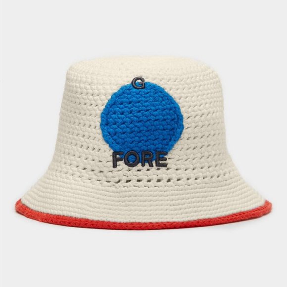 G/FORE Accessories - G/Fore Circle Crochet Bucket Hat NWT